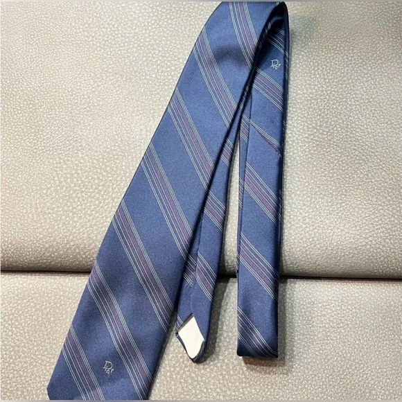 Vintage Christian Dior
Blue and Red Striped Tie - Picture 6 of 6